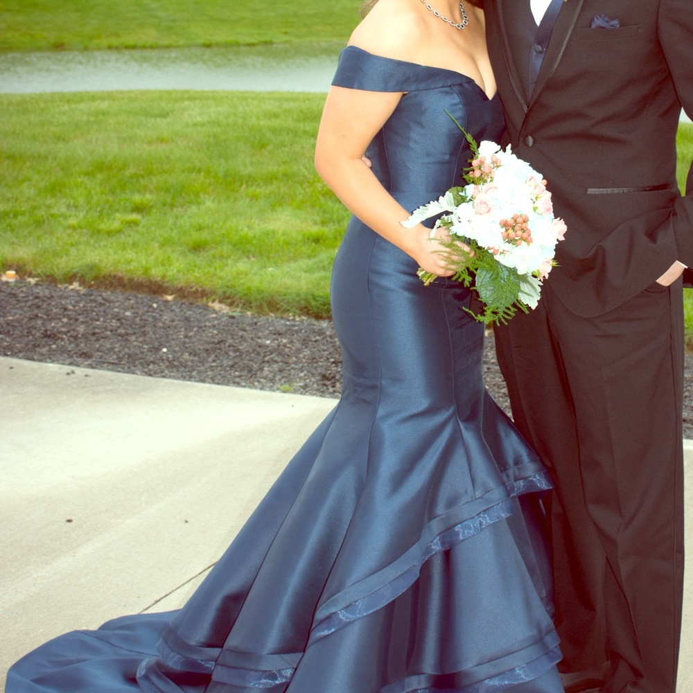 Jovani Prom Dress Navy Size 0